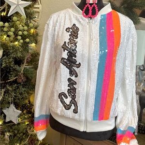 Spurs sequin jacket